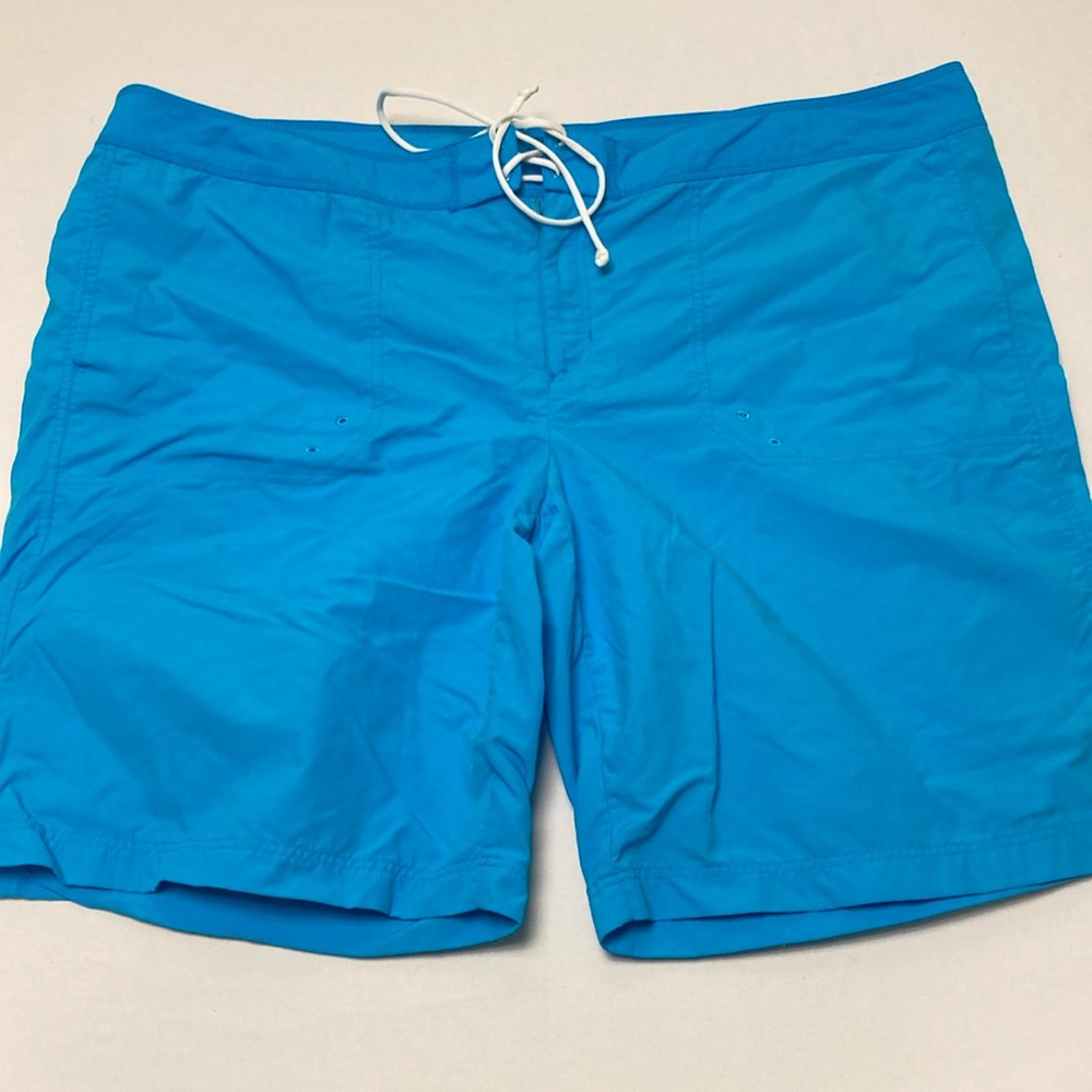 Lands' End Blue Board Shorts Quick-Dry Swimwear